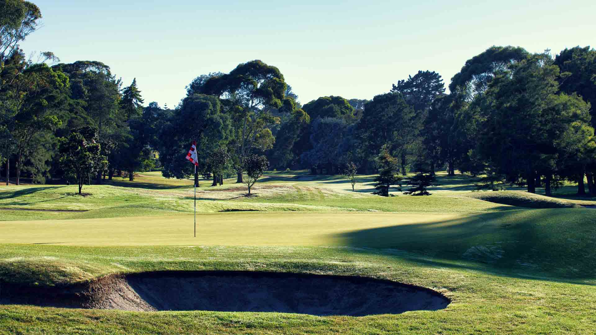 Remuera golf course.