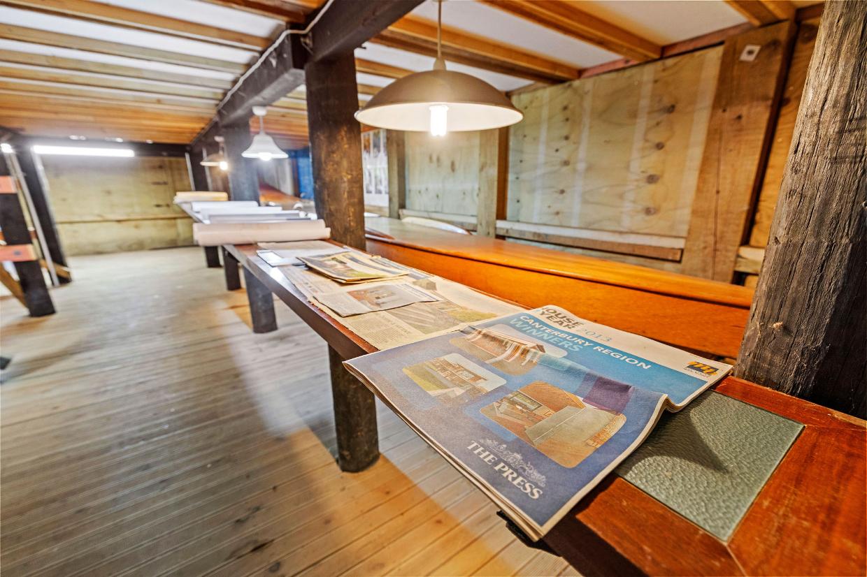 The basement cellar.