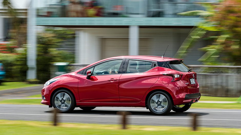 2018 Nissan Micra side action