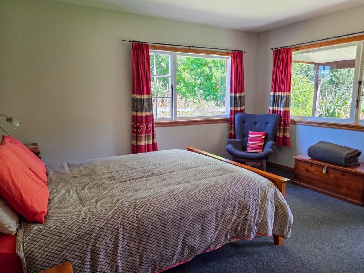 There are two bedrooms.