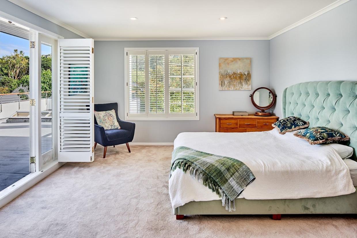 The home has five double bedrooms.