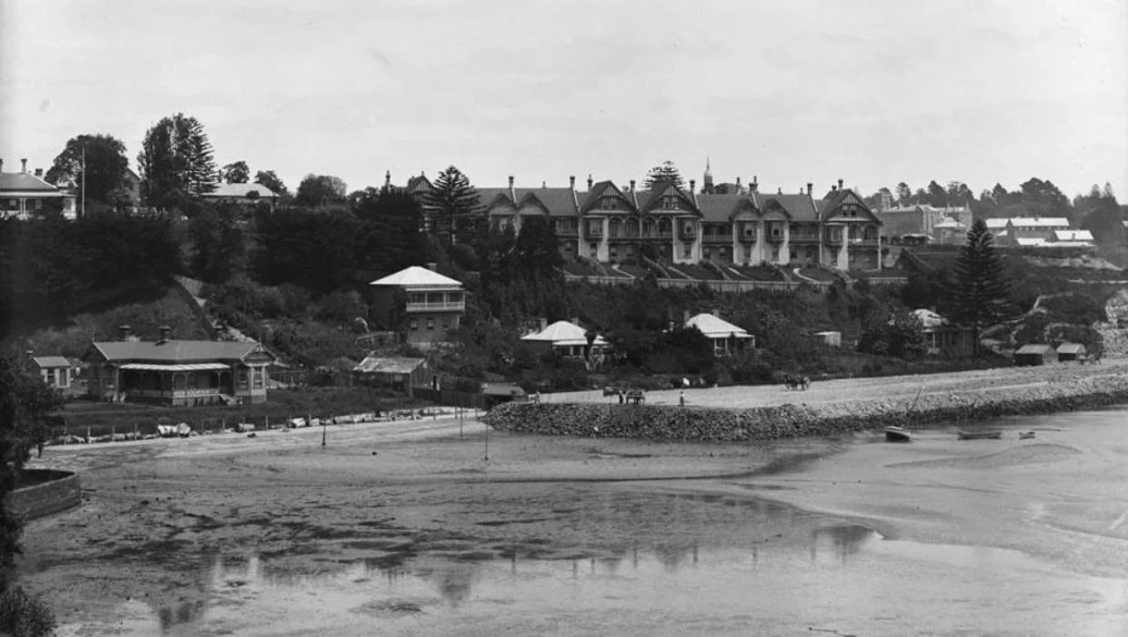 Dilworth Terrace, not long after it was completed - the image is from Heritage NZ’s files.