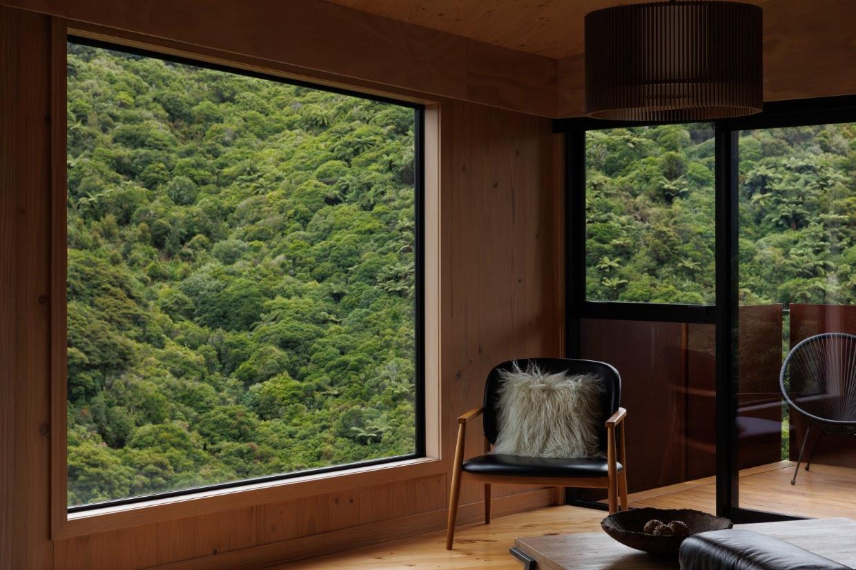 You couldn’t ask for a better view of the native bush.