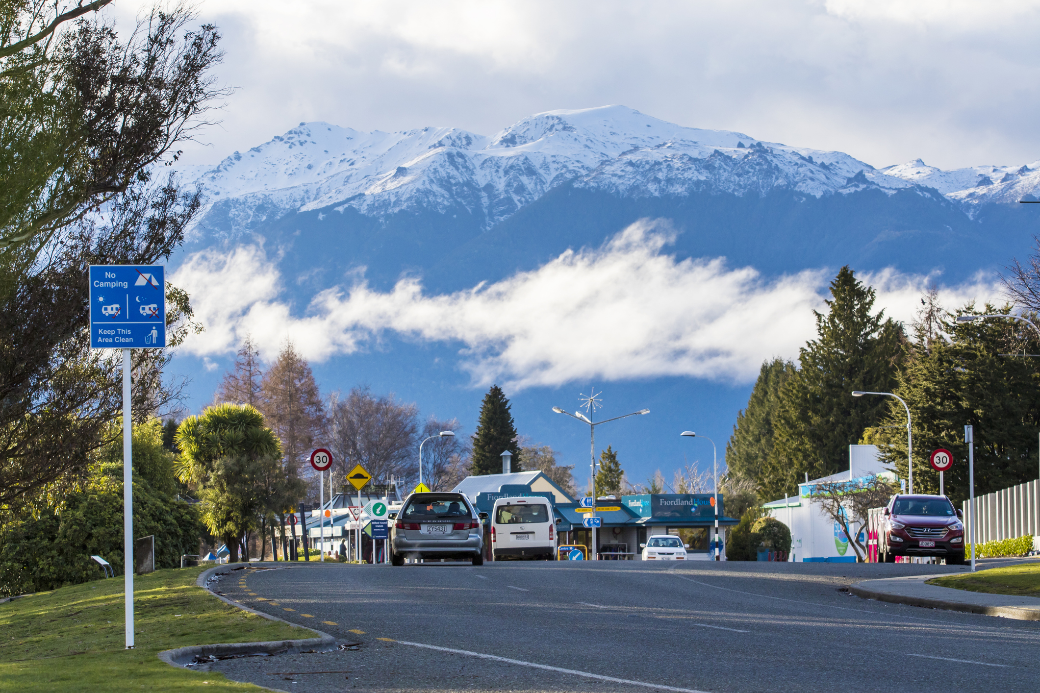 Te Anau's main street