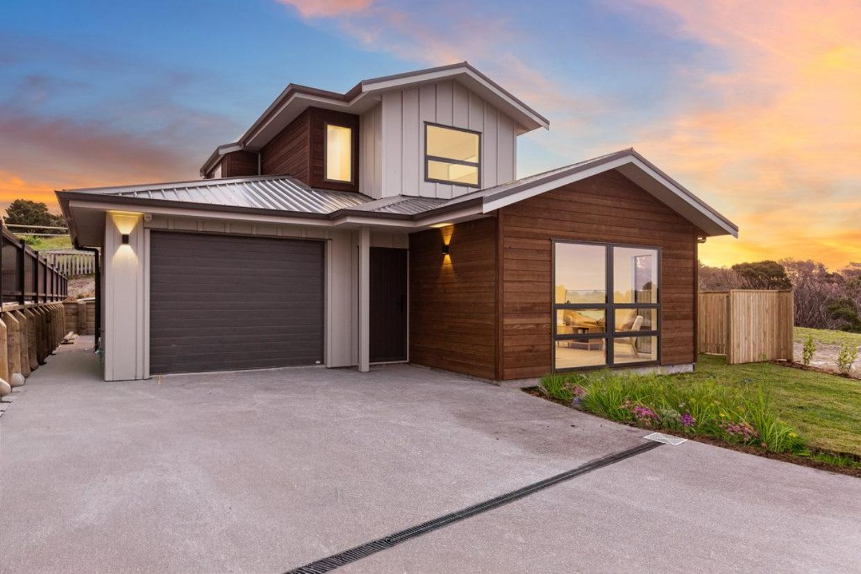 A new modern home up for grabs