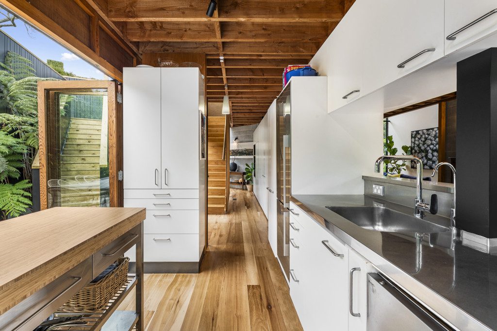 Kitchen at Clifford-Forsyth home