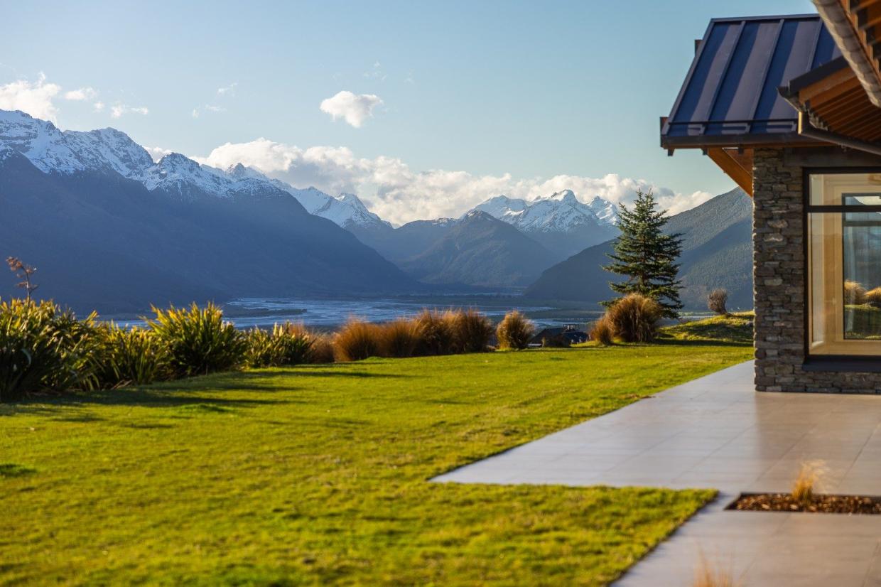 Incredible views and large garden.