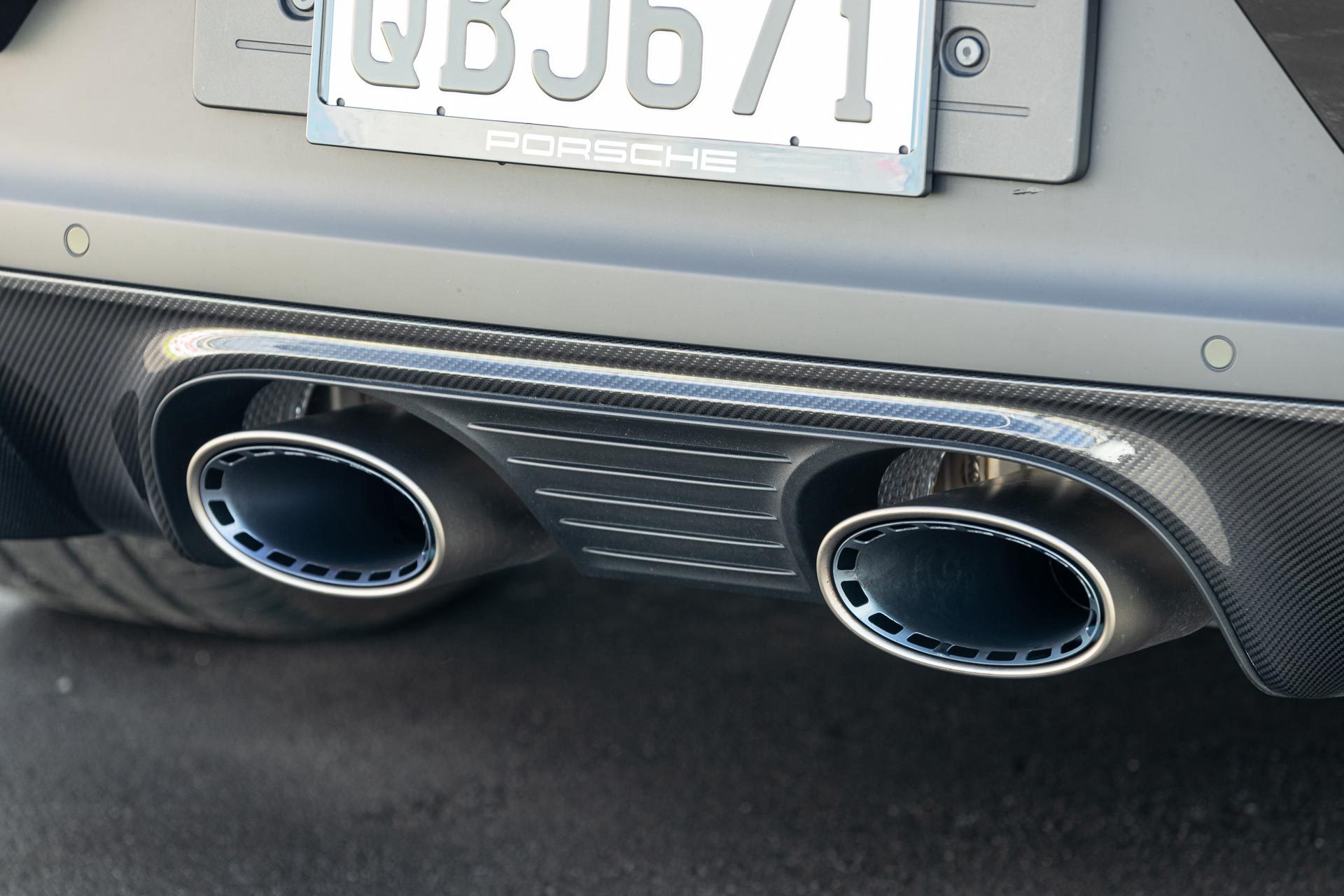 porsche Cayenne Turbo GT exhaust