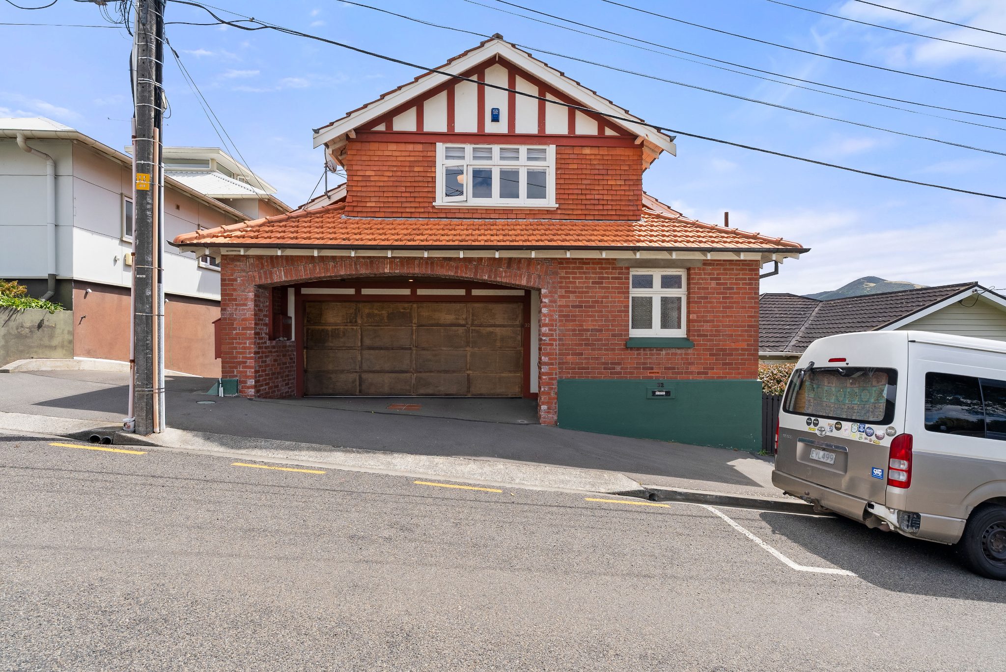 The exterior of the old church hall.