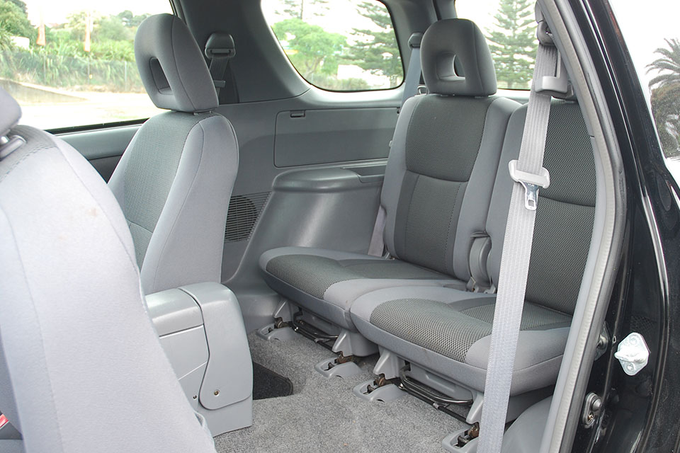 Toyota RAV4 2002 Rear Seats