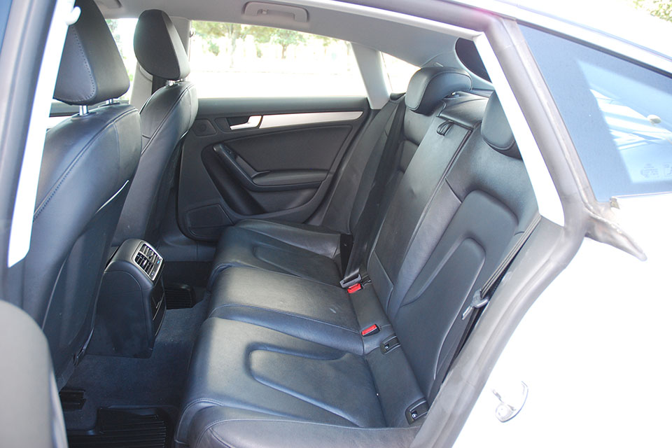 Audi A5 2010 Rear Seats