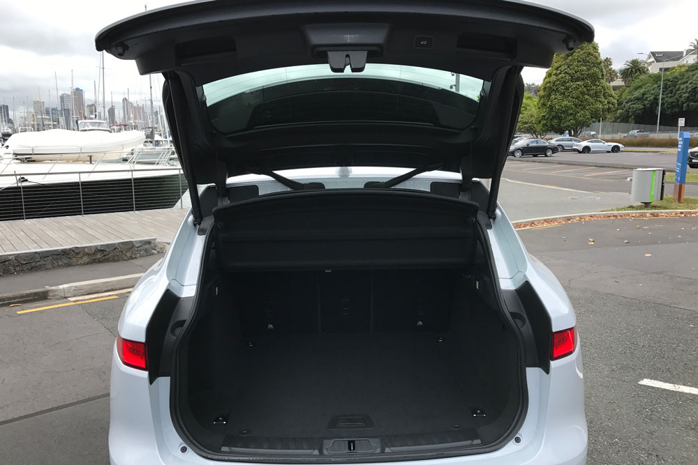 Jaguar 2016 Boot Space