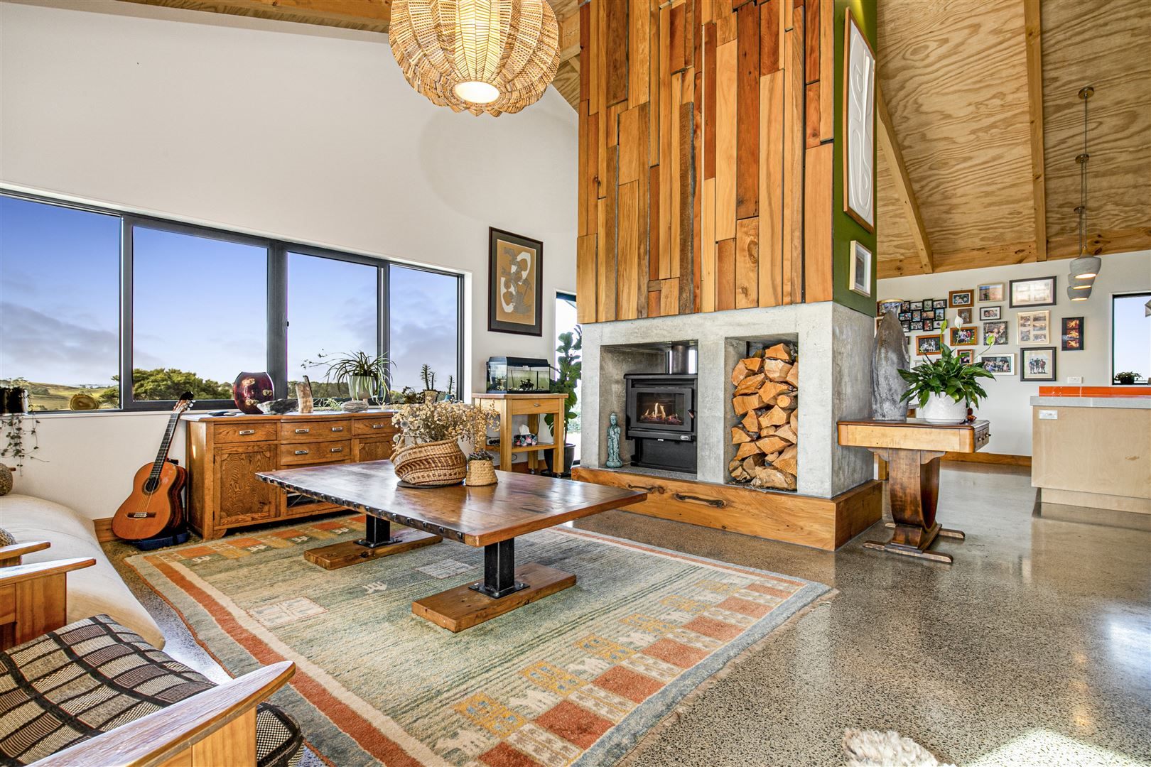 Self sufficient home in Waitakere, Auckland.