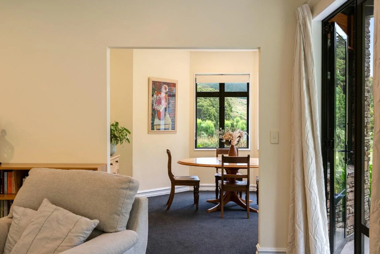 The home features extra wide doorways.