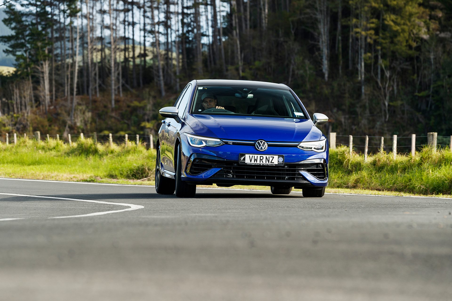 2022 Volkswagen Golf R Front Action