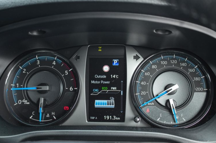 2024 hilux speedometer