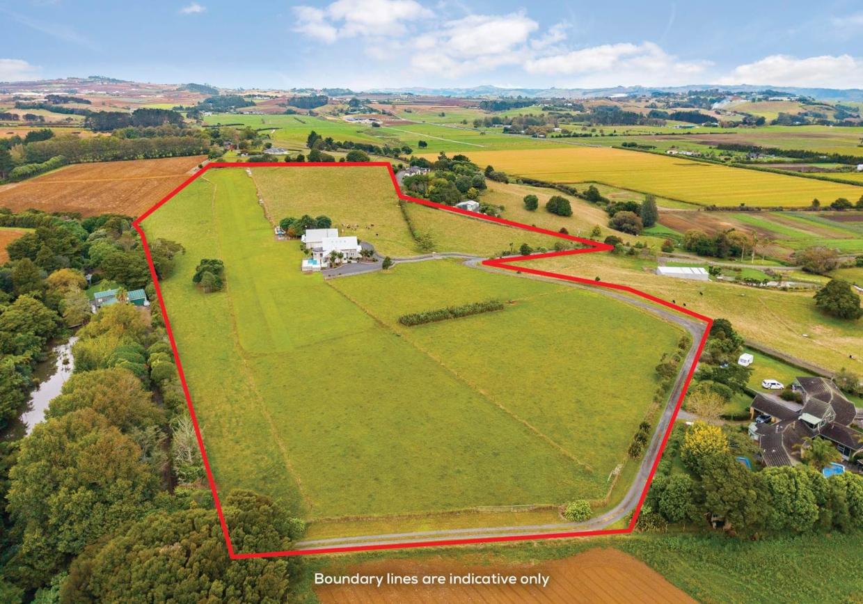 Drone shot of the expansive land size.