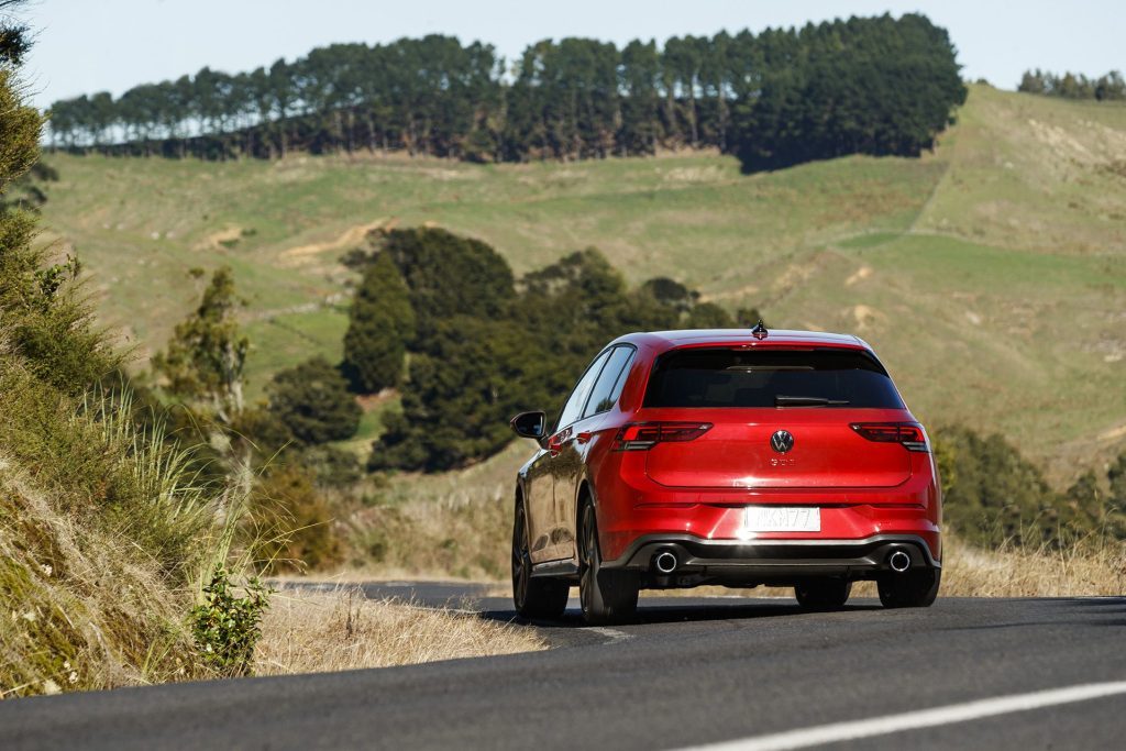 VW Golf GTI rear action