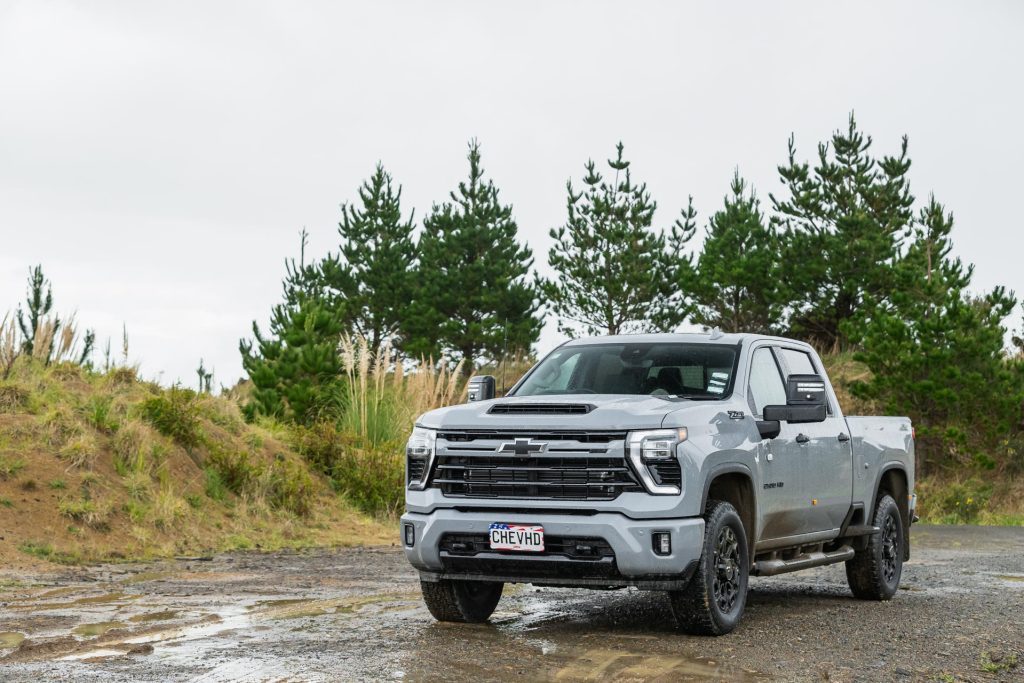 Chevrolet-Silverado-2500-HD-LTZ-front-quarter-plain