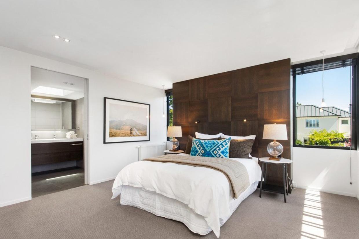 One of the four bedrooms. 