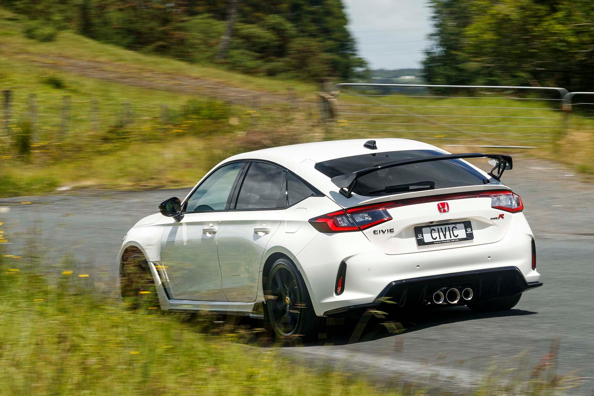 Honda Civic Type R Side Action