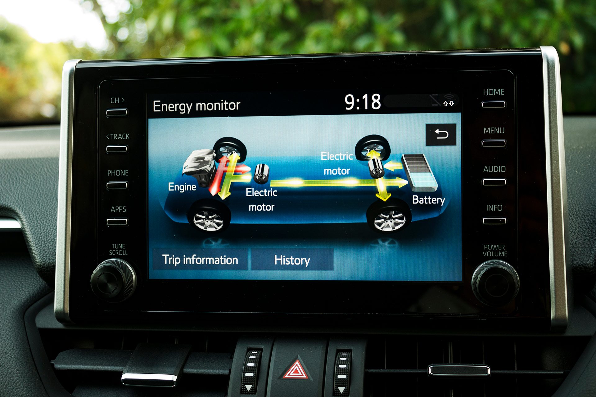 Toyota RAV4 Hybrid screen
