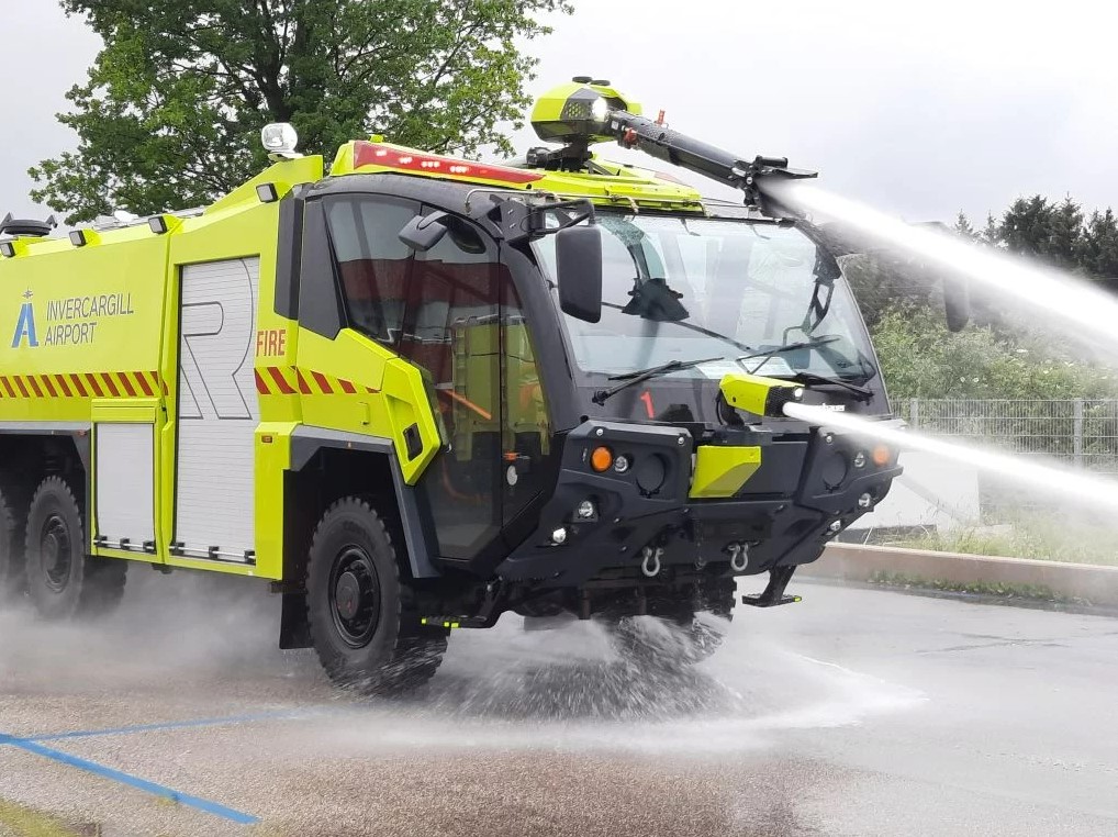 Airport fire truck for Invercargill airport