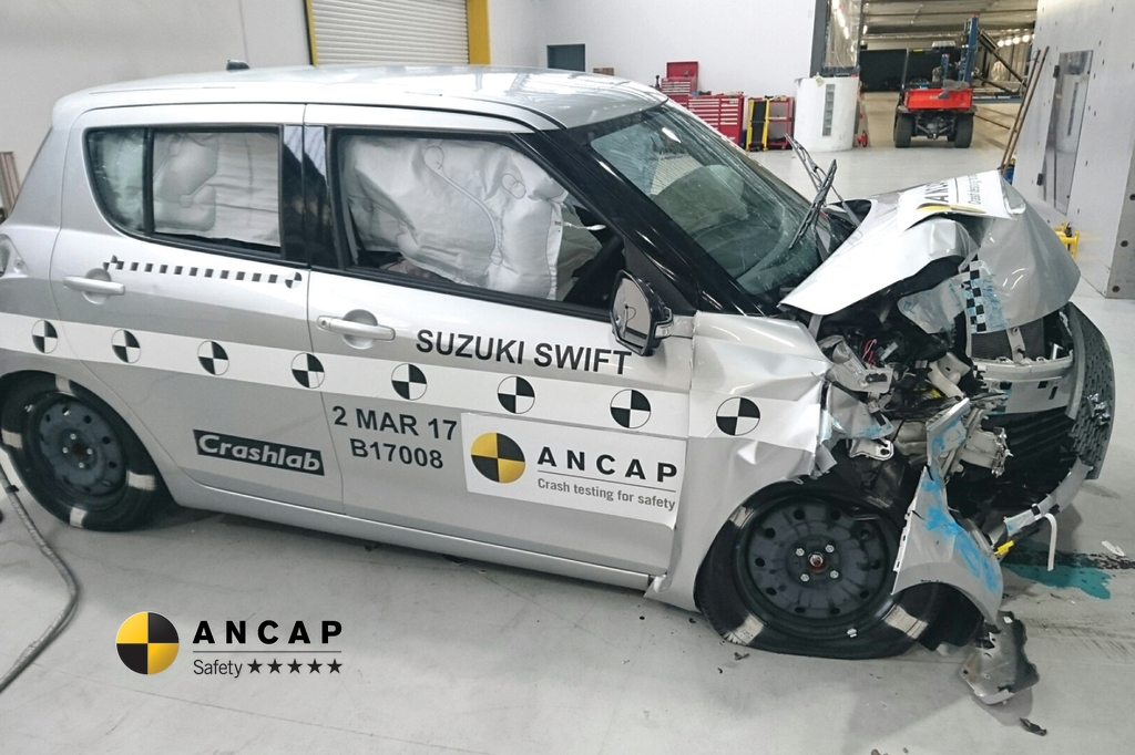 Suzuki Swift crash test