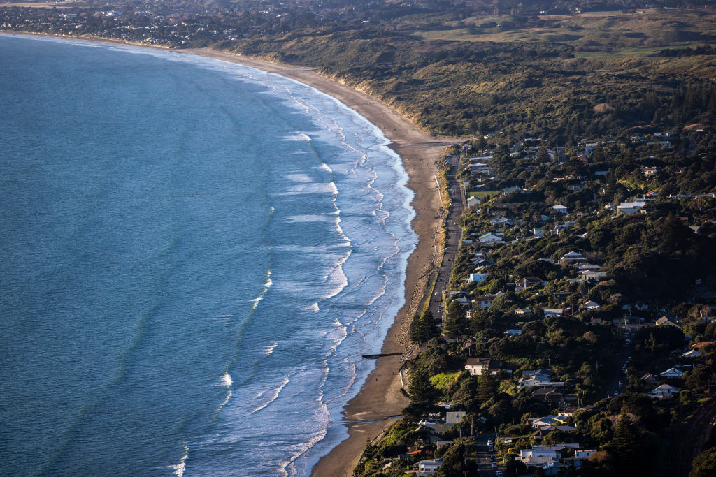 Paekakariki beach on the Kapiti Coast is a short drive away
