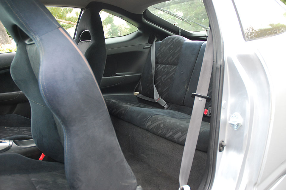 Honda Integra 2001 Rear Seats