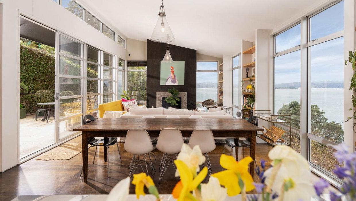 Rob Achten says he used to run past the “massive” ugly building site, and watched the house grow with fascination. Photo: Lowe & Co