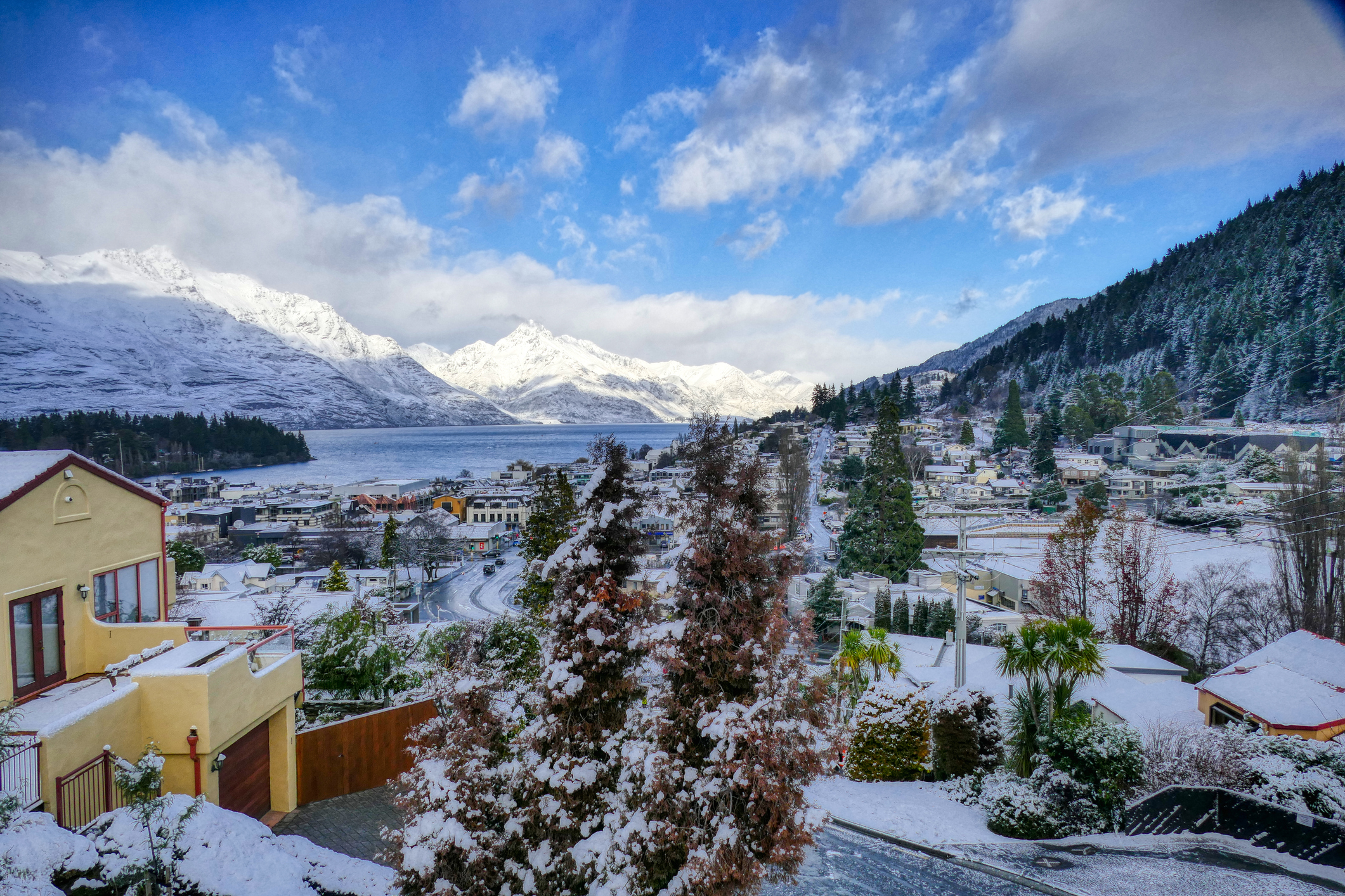Queenstown in winter