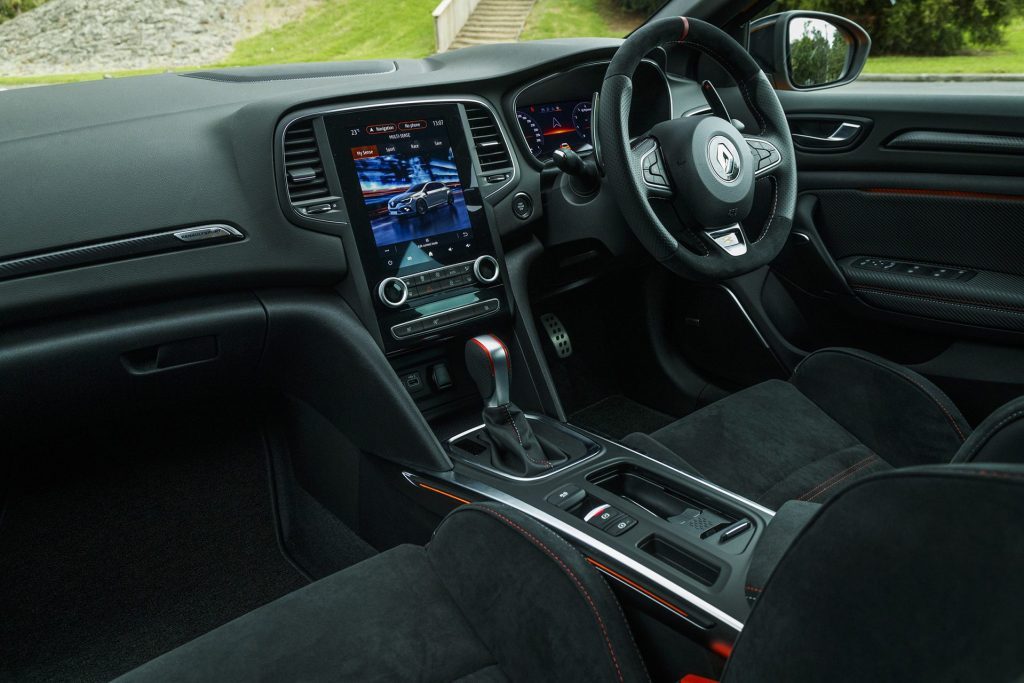 Renault Megane RS300 Trophy interior 