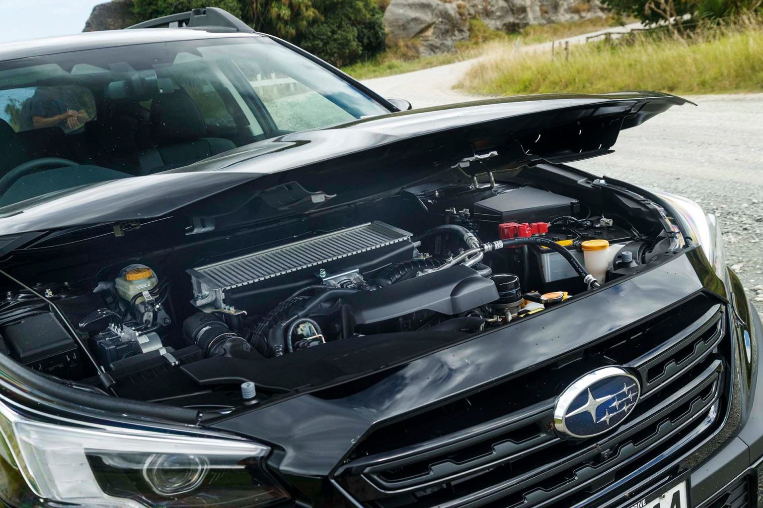 Image: Subaru Outback XT engine