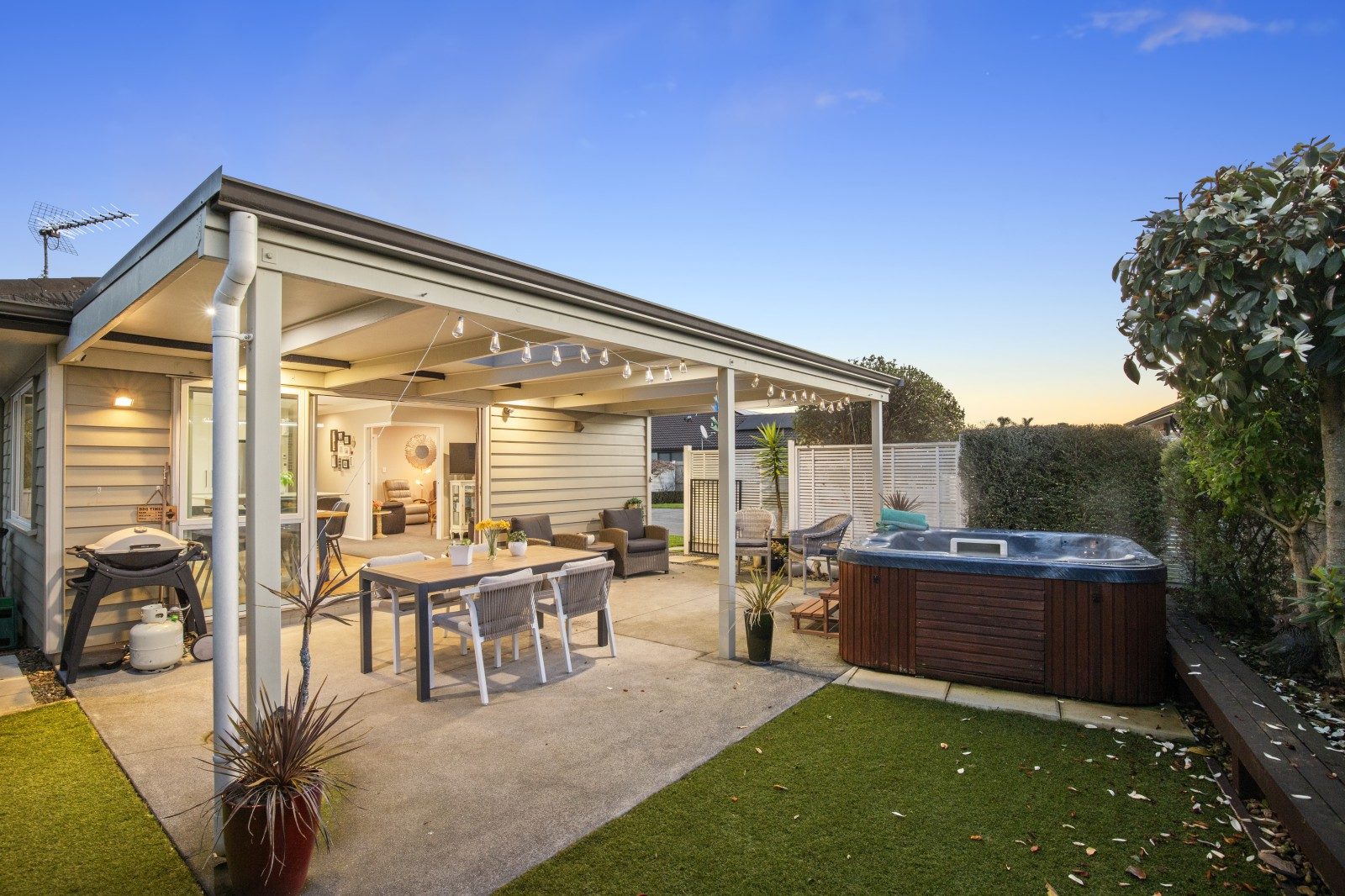 Patio cover at 20 Evans Court, Pukekohe, Franklin, Auckland