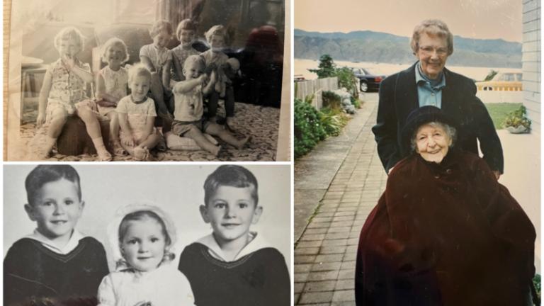 Generations of the family have lived here, and Ethel (right, sitting) was the matriarch. Photo: SUPPLIED