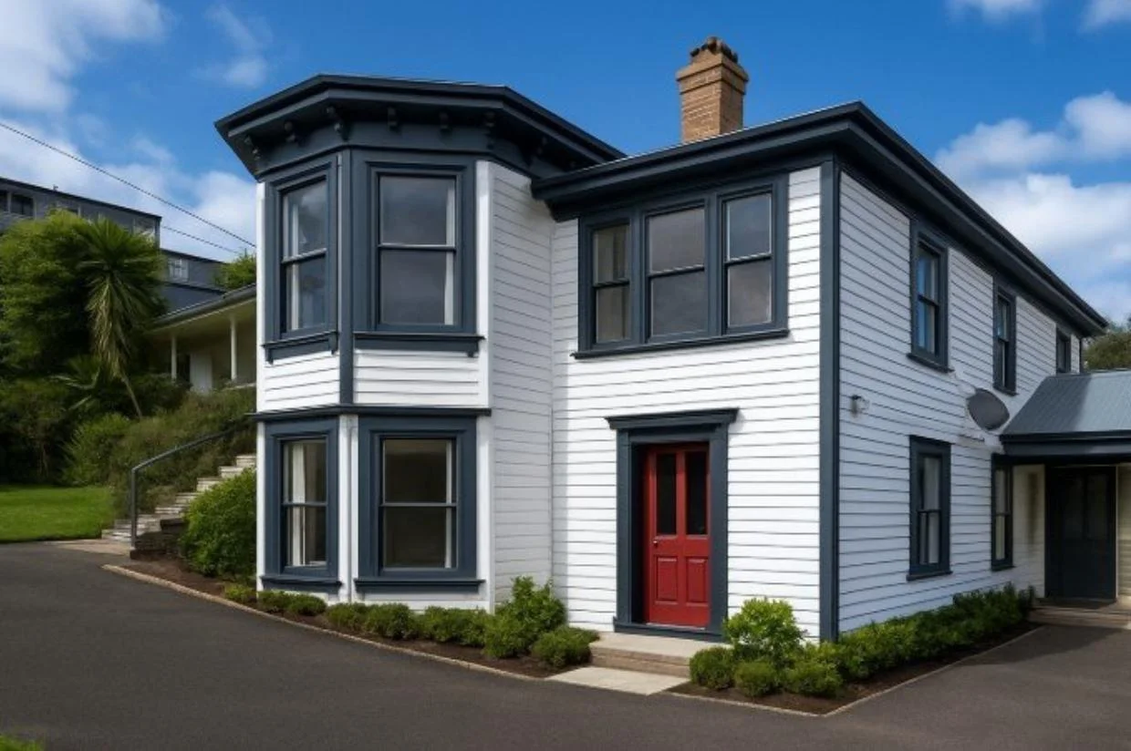 Exterior of Auckland villa