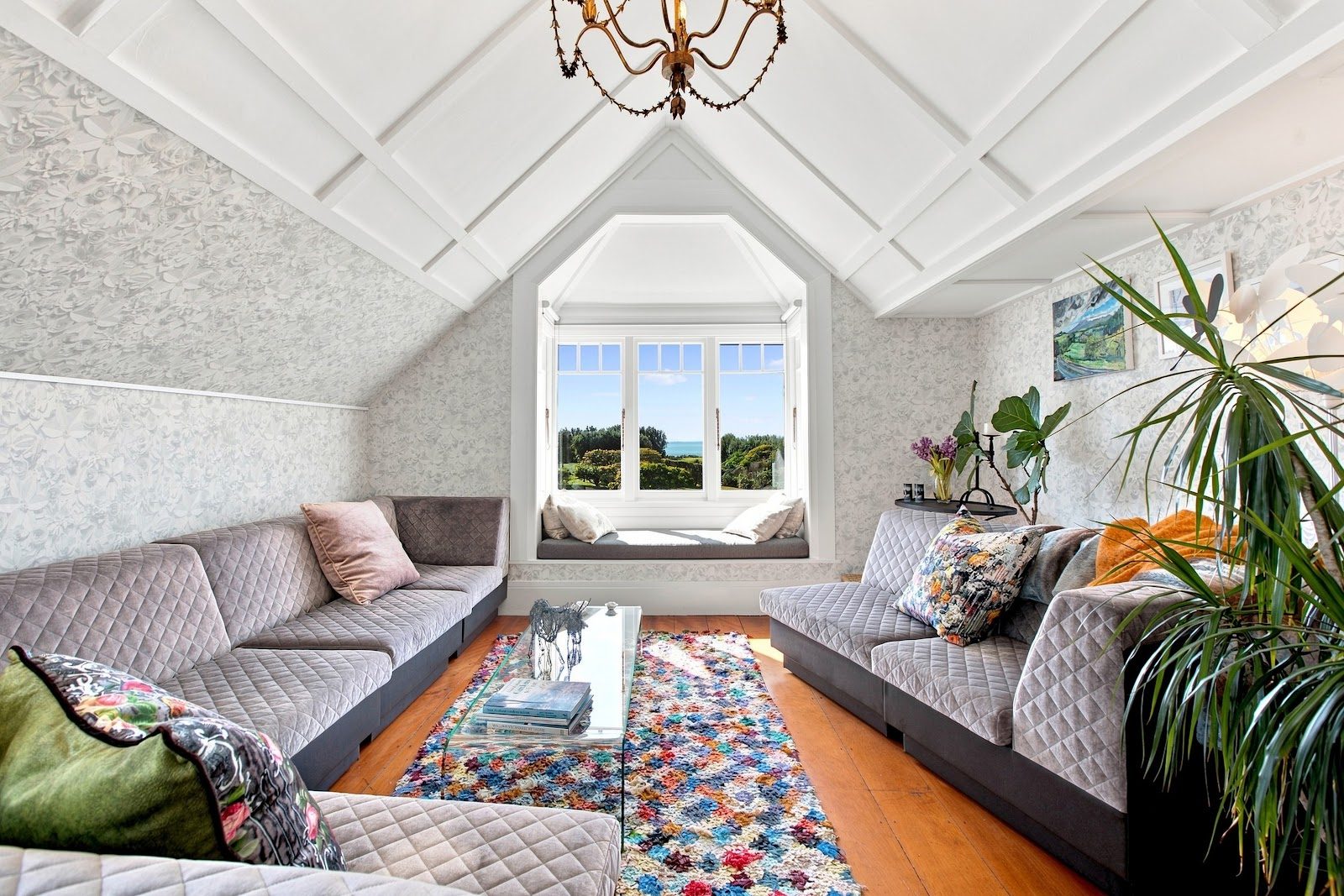 This coastal Taranaki home comes with its own church