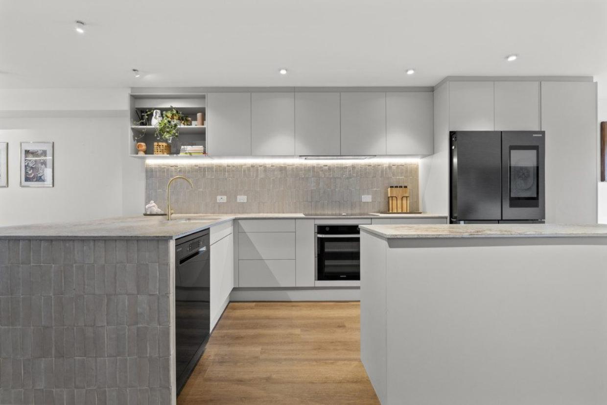 The home's kitchen.