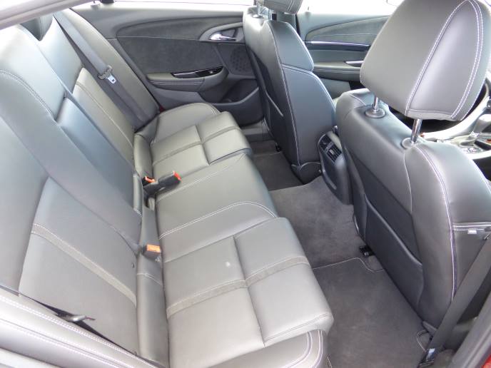 Holden Commodore SSV 2014 Rear Seats