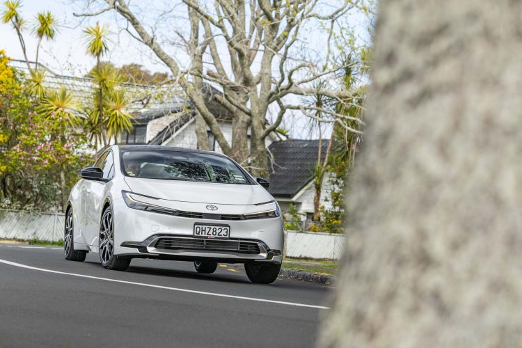 Toyota-Prius-PHEV-front-cornering