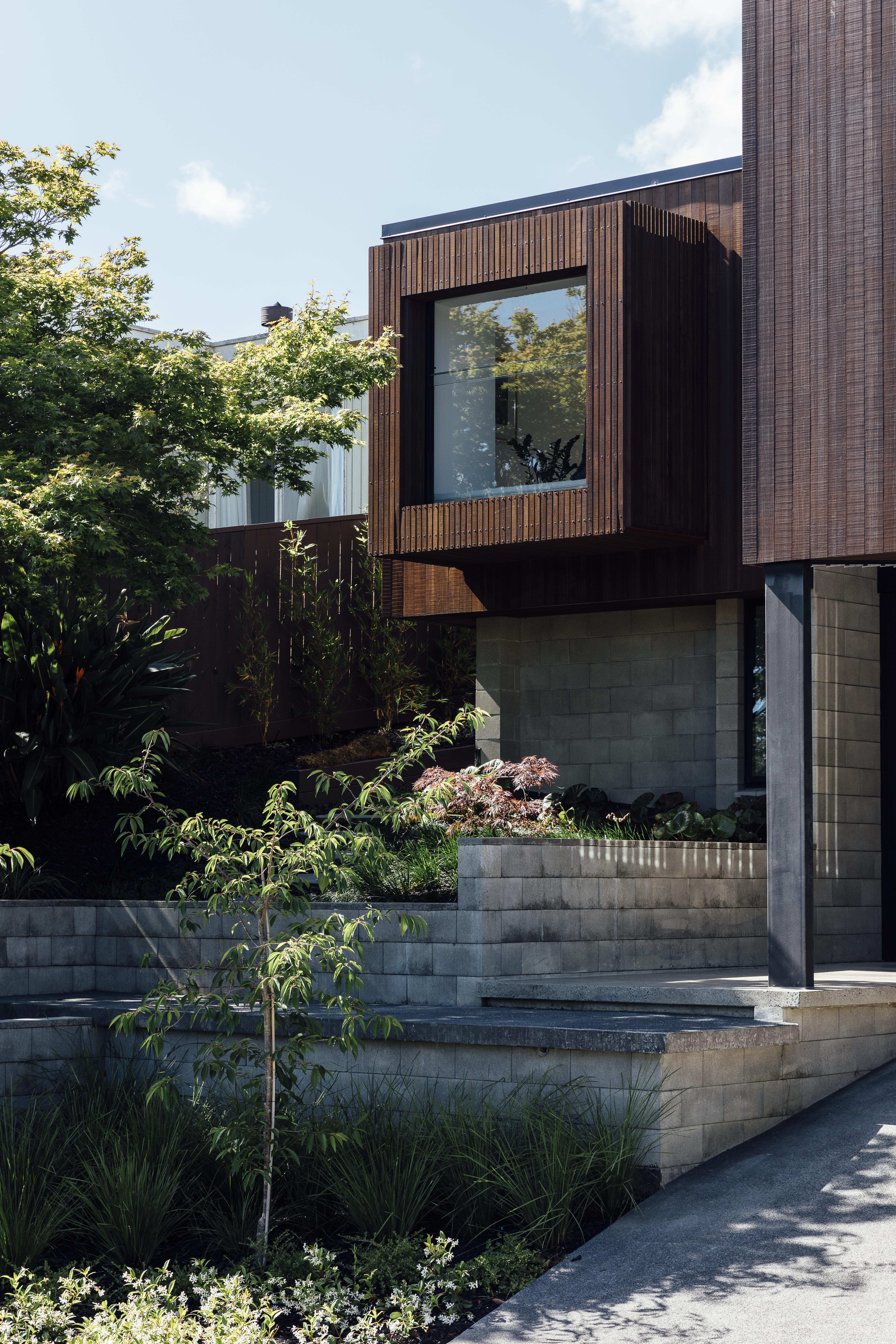 Outdoor view of the home.