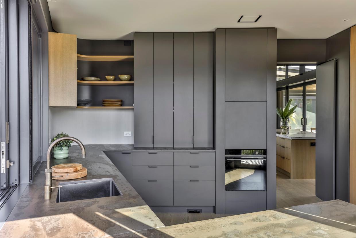 Incredible scullery design.