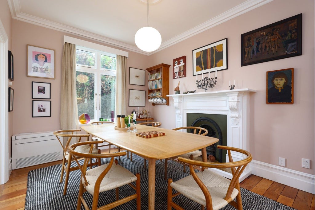 Collection of meaningful art and furniture. 