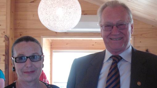Jo-Anne and Joe in 2011. Photo: Diana Barnes