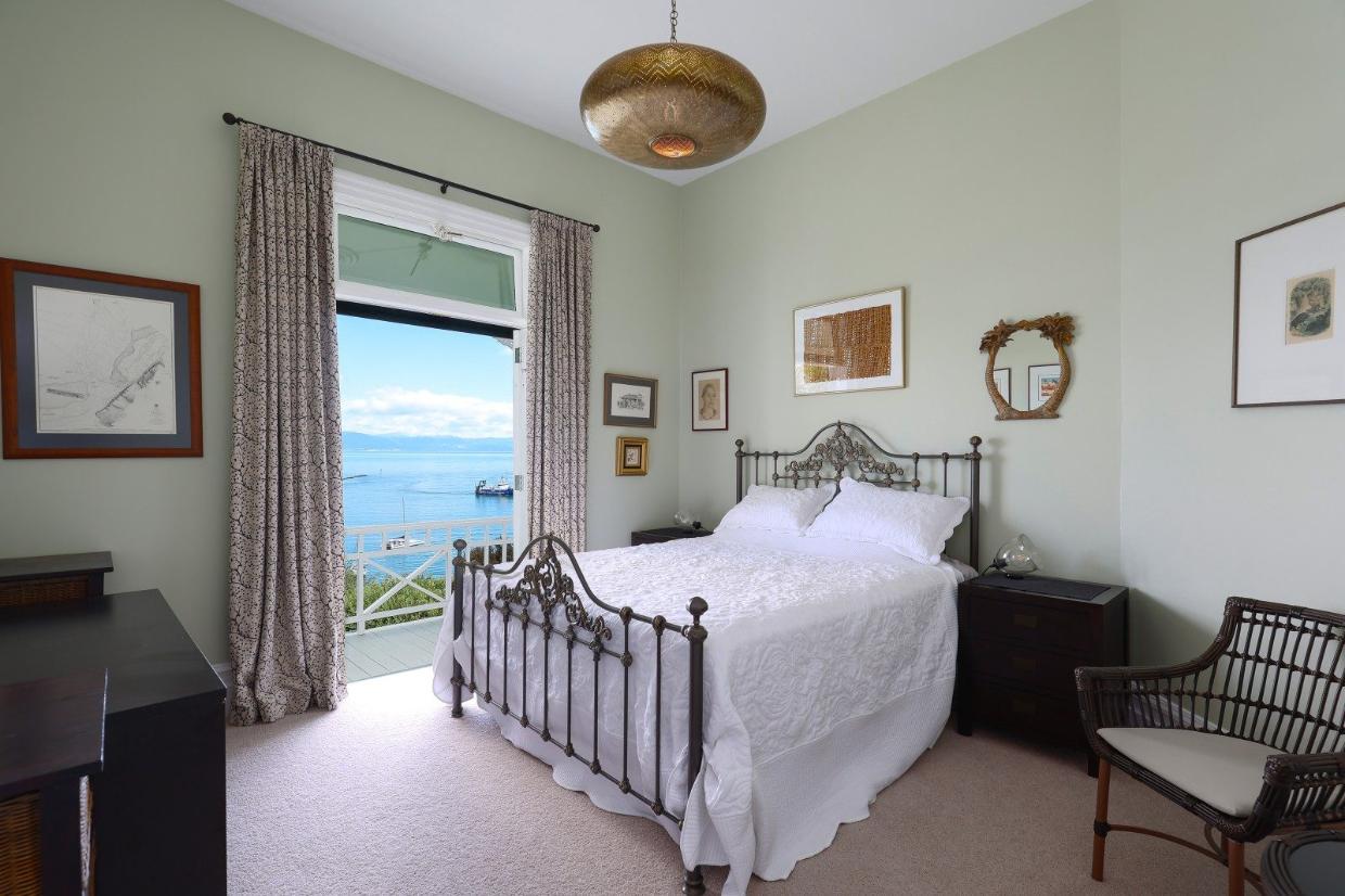 Veranda and view included with the second bedroom. 