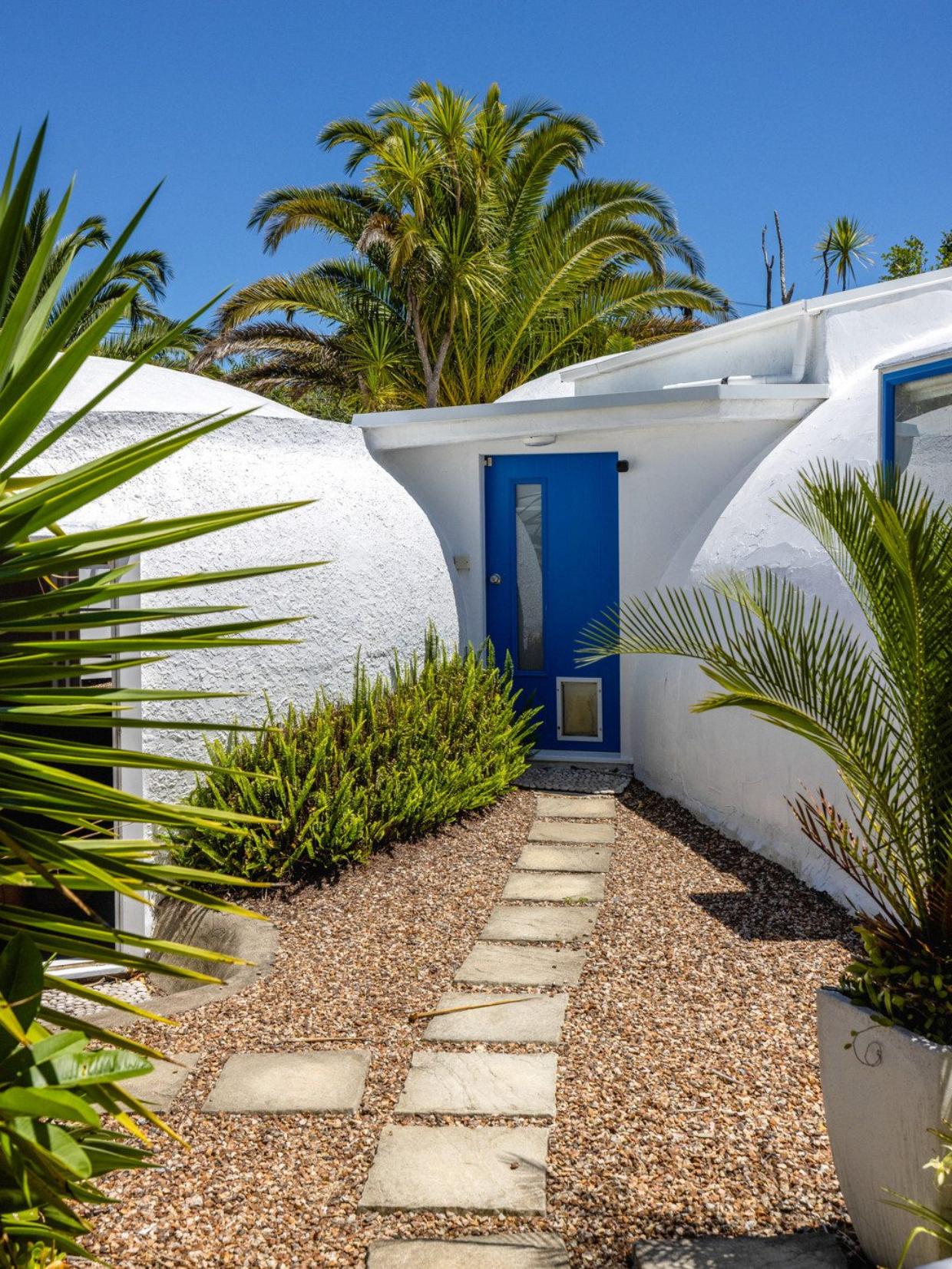 The home was built in two parts. 