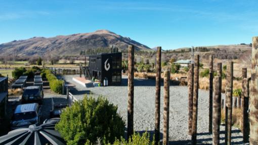The Pole Art installation is a big outdoor feature. Photo: COLLIERS/TRADE ME