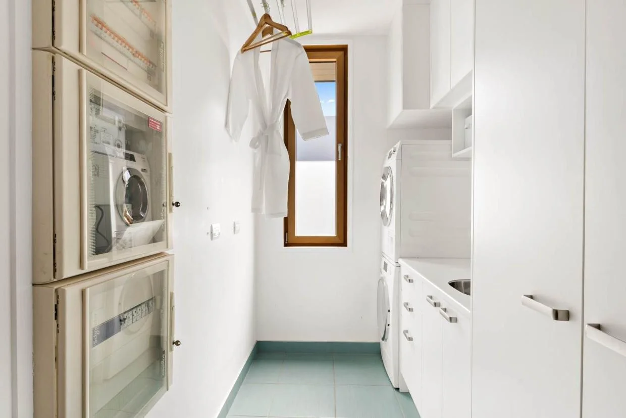 Laundry in NZ passive house