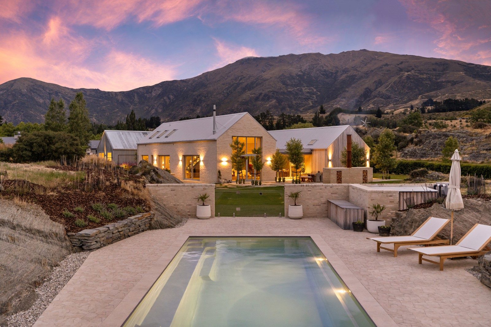 A stunning view of this Gibbston Valley property